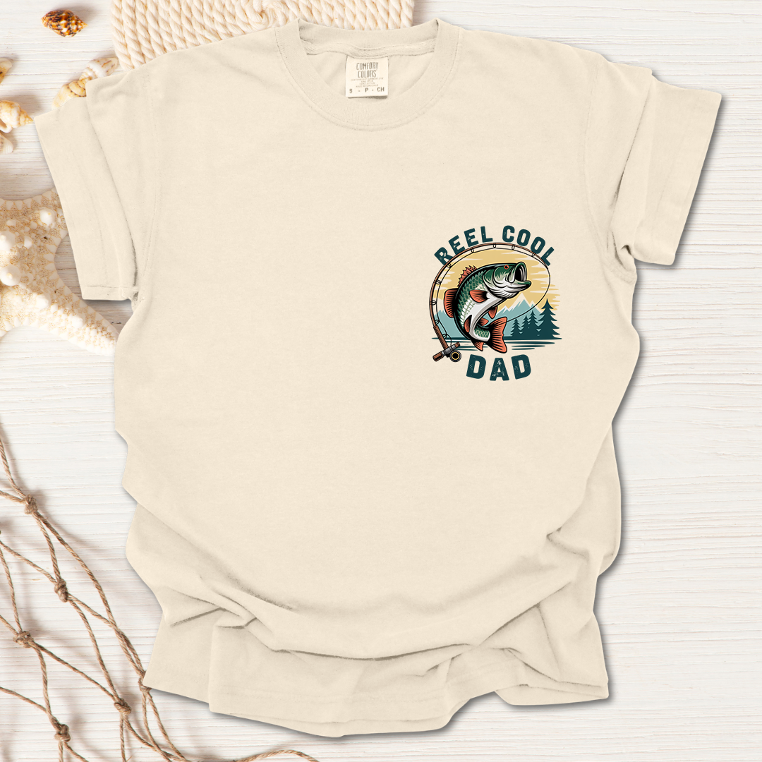 Reel Great Dad Retro Tshirt