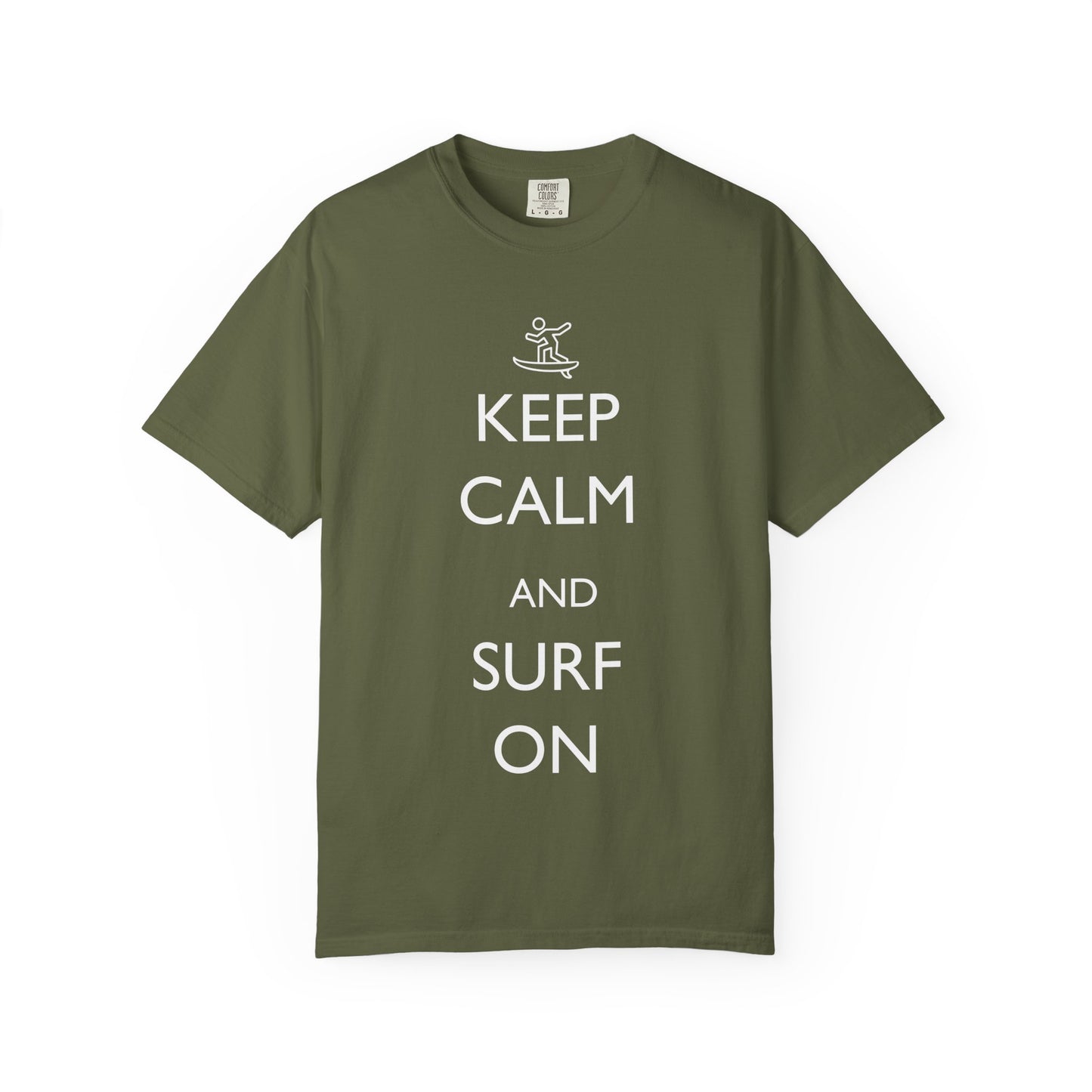 Keep Calm and Surf On Tshirt