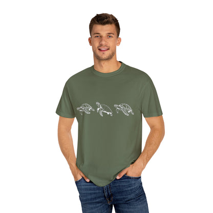 Turtle Field Notebook Tshirt