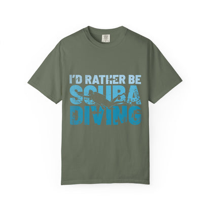 Rather Be Diving Tshirt
