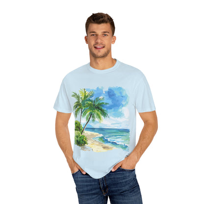 Watercolor Palm Tree T-shirt