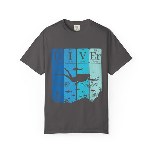 Diver Periodic Table (Almost) Tshirt