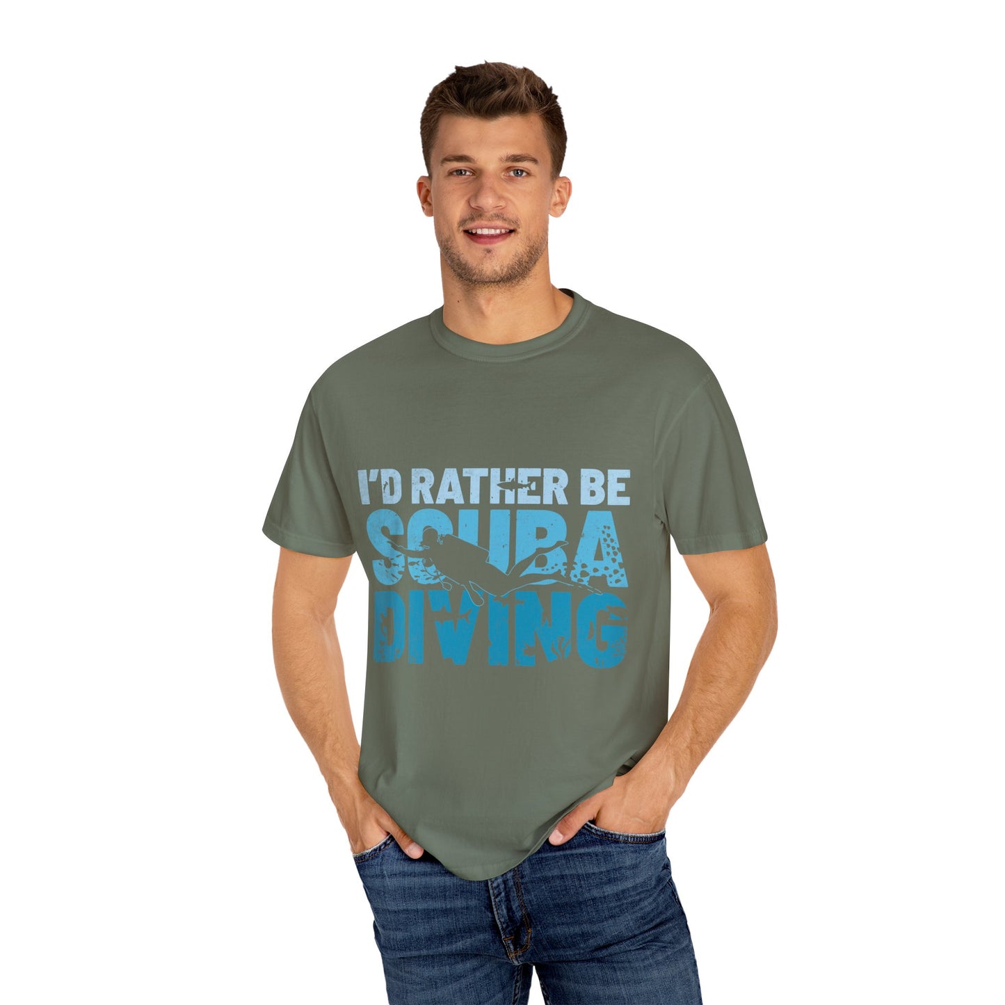 Rather Be Diving Tshirt
