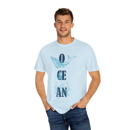Ocean Overprint Tshirt