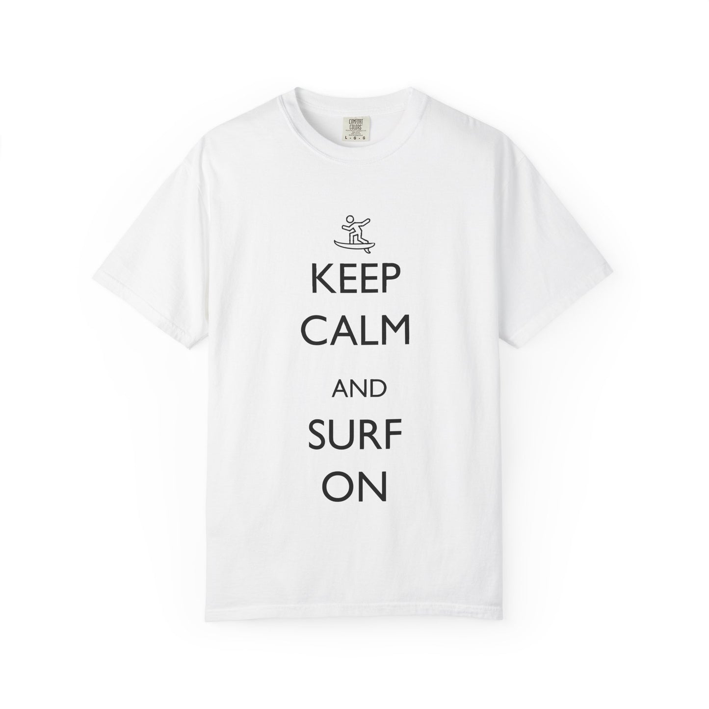 Keep Calm and Surf On Tshirt