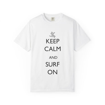 Keep Calm and Surf On Tshirt