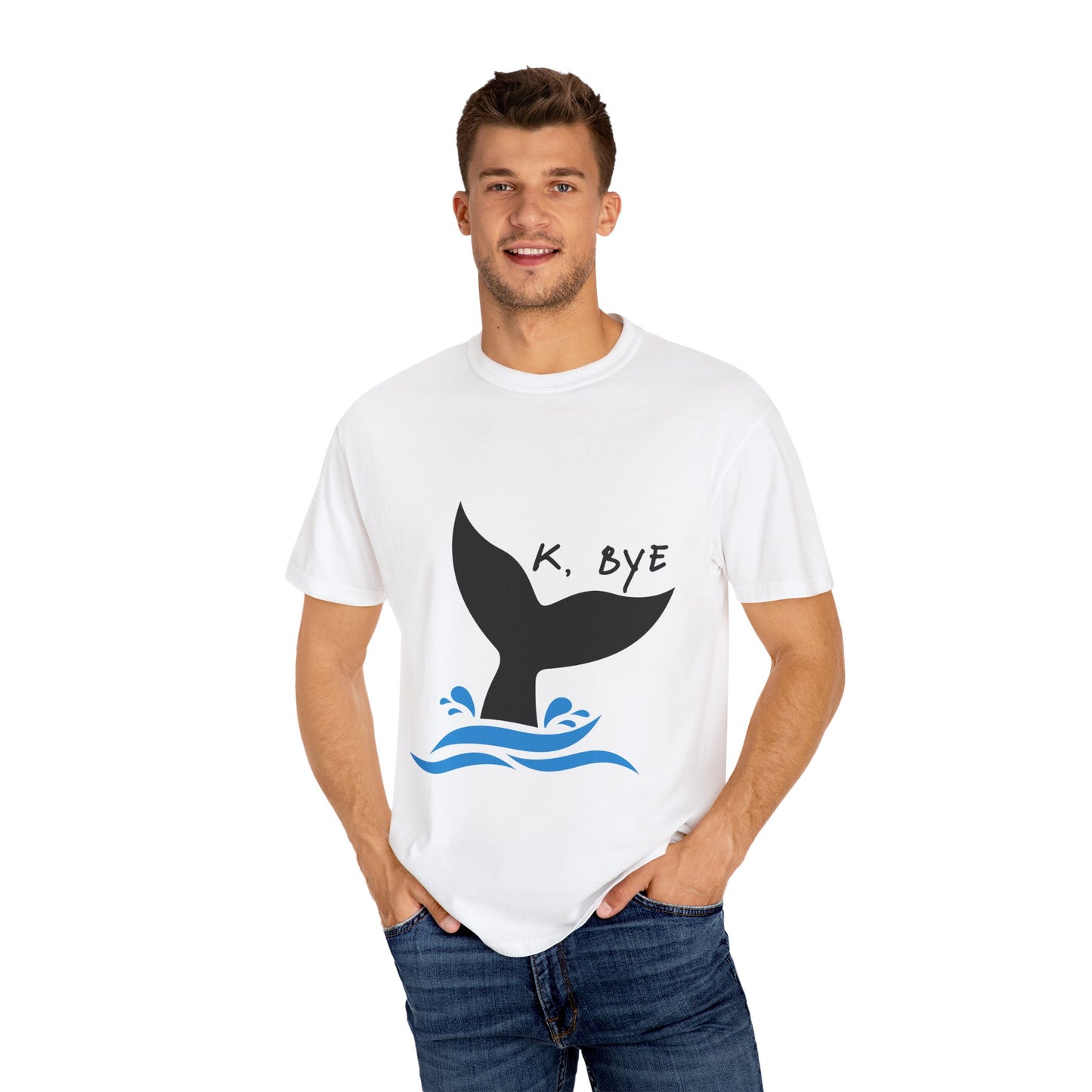 Okay, Bye - Whale Tail tshirt