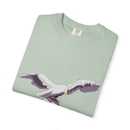 Flying Seagull with Skull Tshirt
