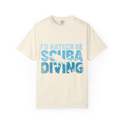 Rather Be Diving Tshirt