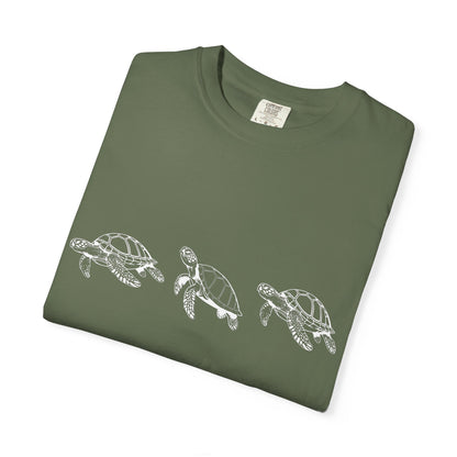Turtle Field Notebook Tshirt