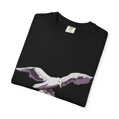 Flying Seagull with Skull Tshirt