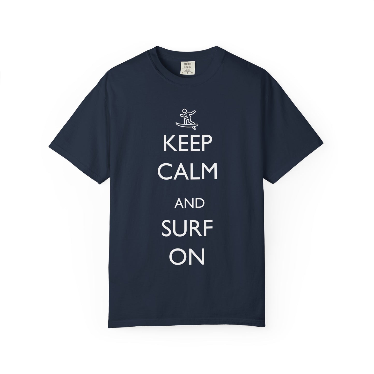 Keep Calm and Surf On Tshirt