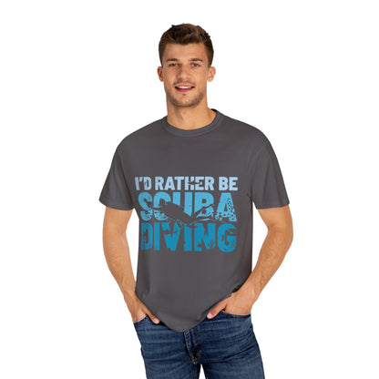 Rather Be Diving Tshirt
