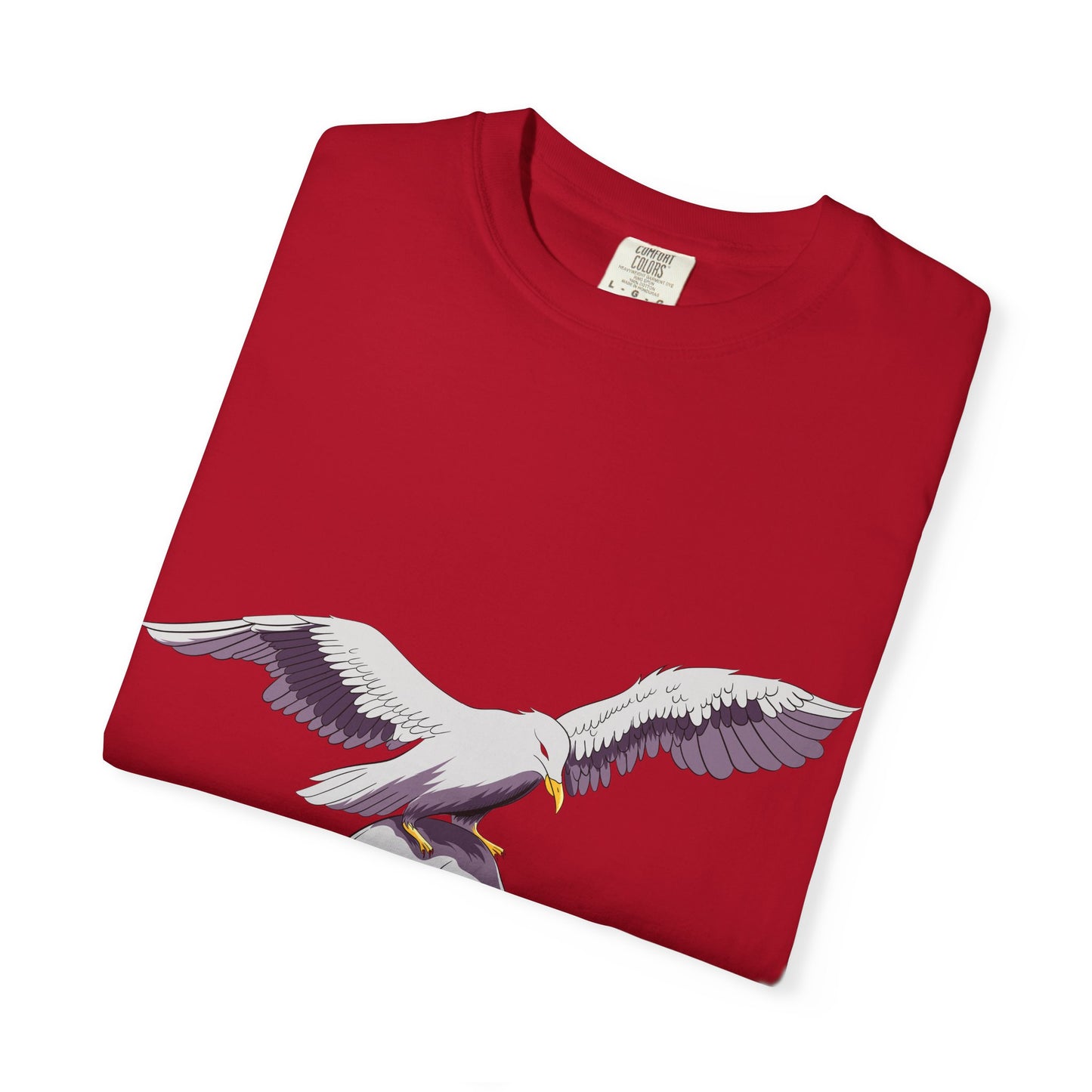 Flying Seagull with Skull Tshirt