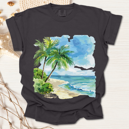 Watercolor Palm Tree T-shirt