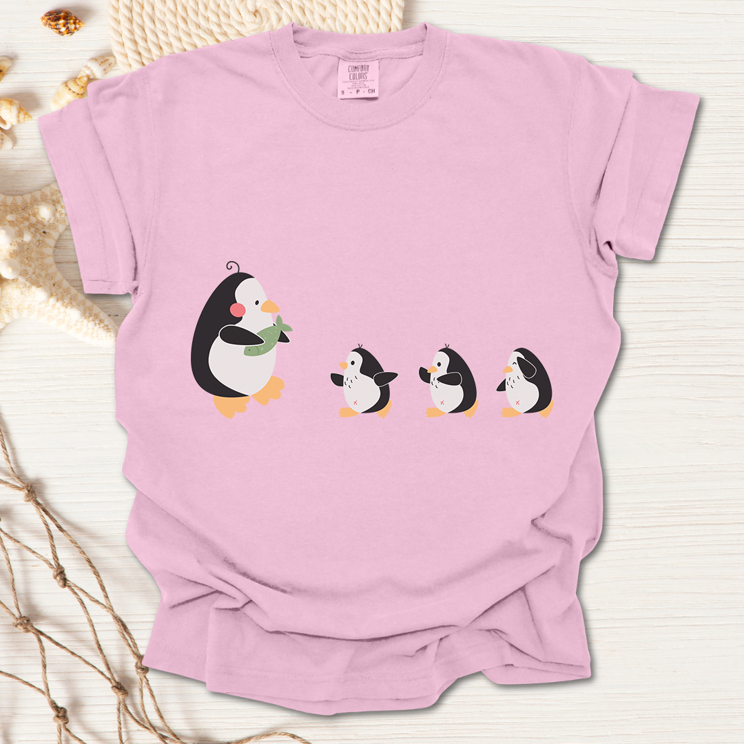 Mommy Penguins Tshirt