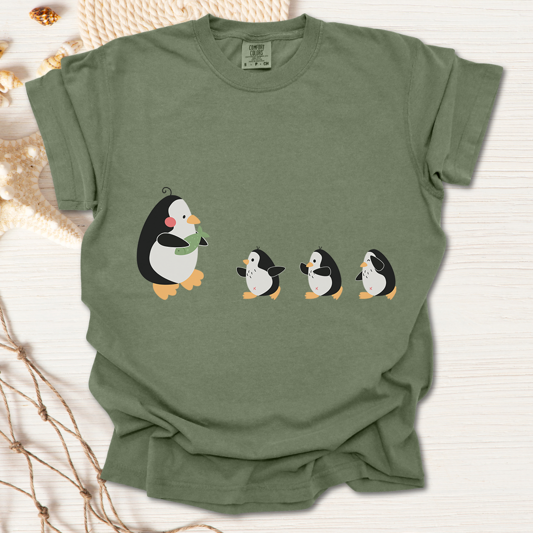 Mommy Penguins Tshirt