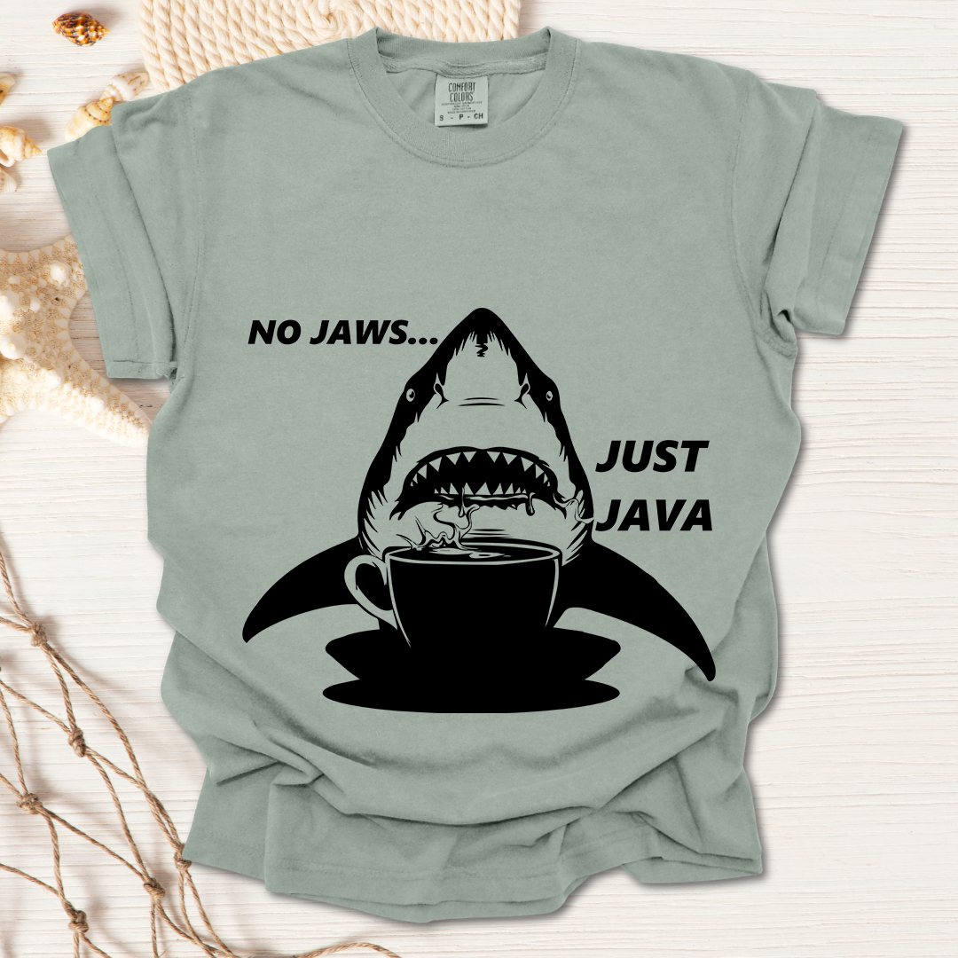 Jaws and Java Tshirt