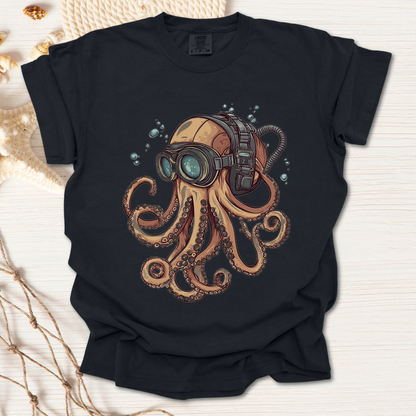Octopus Diver T-shirt