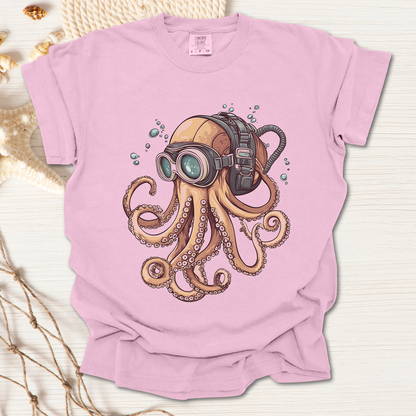 Octopus Diver T-shirt