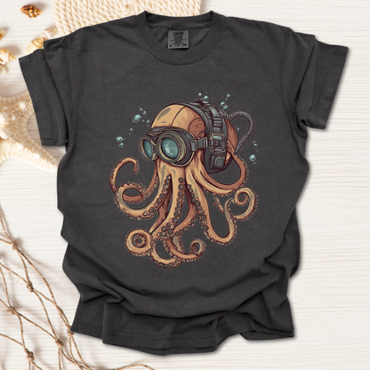 Octopus Diver T-shirt