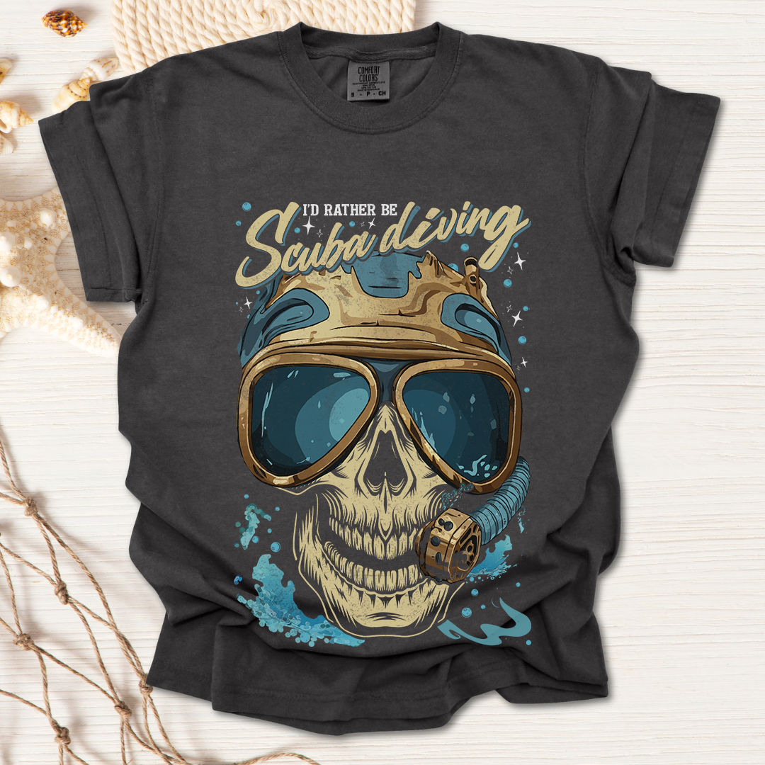 Rather Be Scuba Diving Tshirt