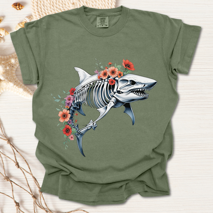 Skeleton Shark Tshirt