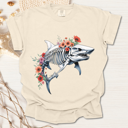 Skeleton Shark Tshirt