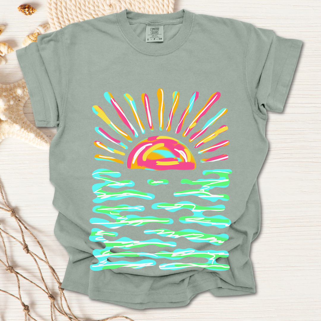 Retro Sunset Tshirt