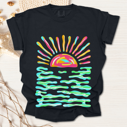 Retro Sunset Tshirt