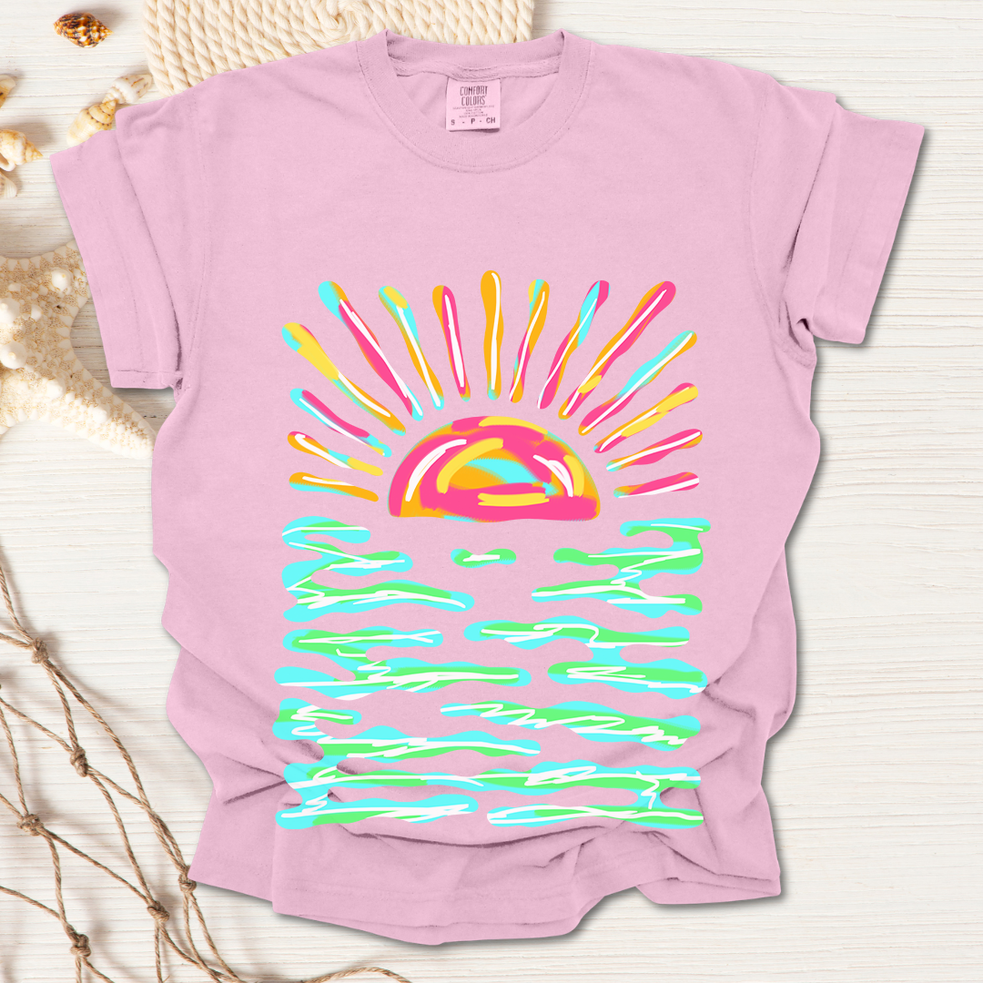 Retro Sunset Tshirt