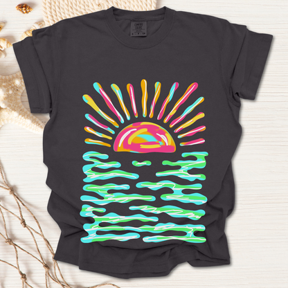 Retro Sunset Tshirt