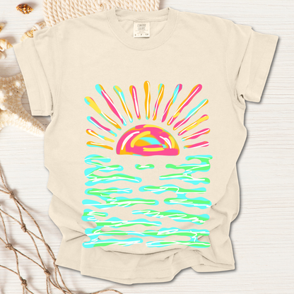 Retro Sunset Tshirt