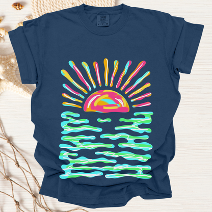 Retro Sunset Tshirt